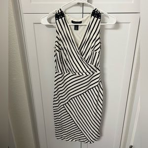 White House black market cross cross  dress